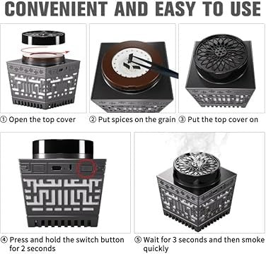 Burner Oud Bakhoor With Quran Speaker